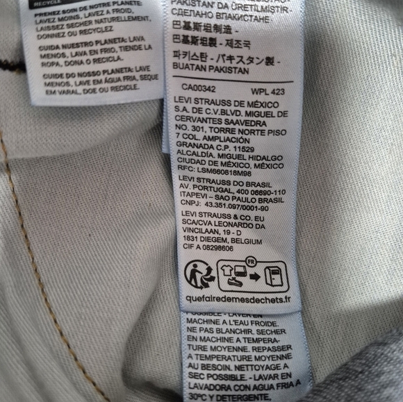 Levi's Mens 541 Athletic Fit Stretch Jeans Size 46×30 - Picture 5 of 10